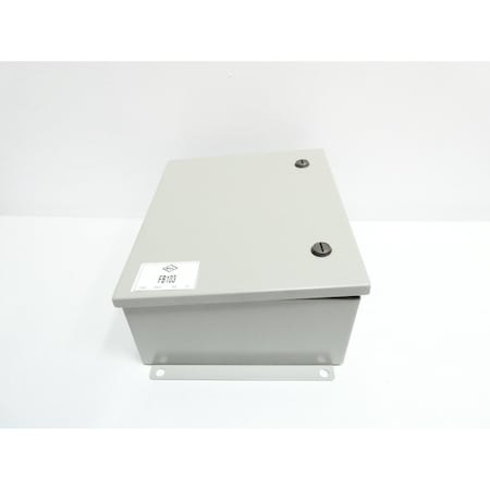 Bel 1/4 Turn Latch Electrical Enclosures, 12 in H, 5 in D, 10 in W, NEMA 4, 12, Steel FB103